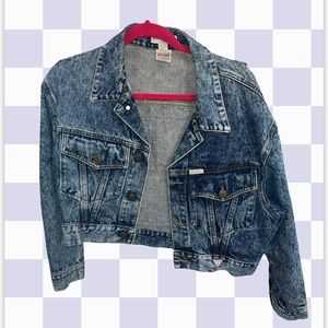 vintage marciano guess denim jacket